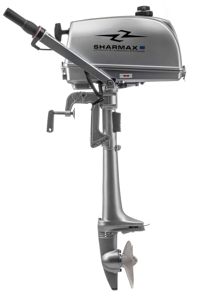 купить 2х-тактный лодочный мотор SHARMAX SM3.5HS (2024) в Москве - фото 