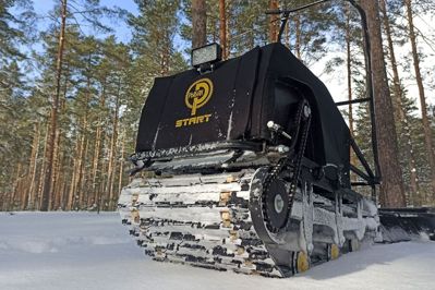 купить Мотобуксировщик РЫБАК СТАРТ Lifan 15 л.с (тканный капот) в Москве - фото 