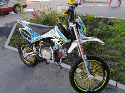 купить Мотоцикл REGULMOTO Seven 125E PITBIKE электростартер в Москве - фото 