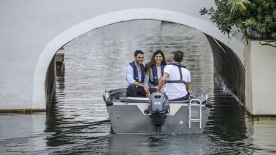 купить 4х-тактный лодочный мотор YAMAHA F25GES в Москве - фото 