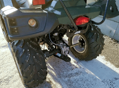 купить Квадроцикл LINHAI-YAMAHA D200 Б/У в Москве - фото 