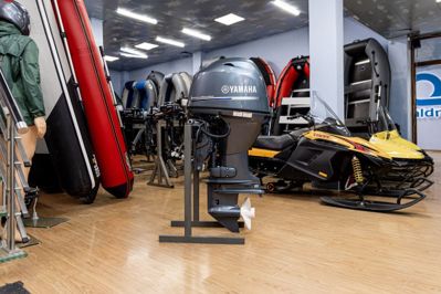 4х-тактный лодочный мотор YAMAHA F60 FETL Б/У в Москве
