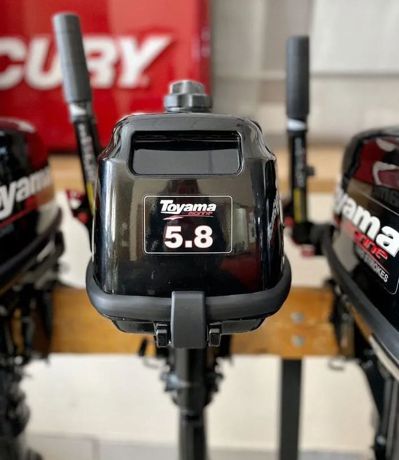 купить 2х-тактный лодочный мотор TOYAMA T5.8BMS Б/У в Москве - фото 