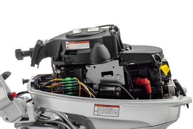 купить 4х-тактный лодочный мотор SHARMAX SMF9.9HS (2024) в Москве - фото 