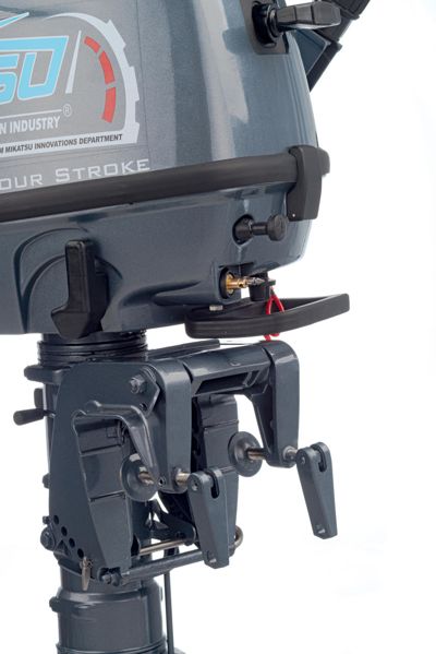 купить 4х-тактный лодочный мотор MIKATSU MF5FHS + внешний топливный бак 12 л. в Москве - фото 