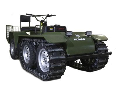 купить Мотобуксировщик POMOR X-6 20л.с в Москве - фото 