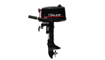 2х-тактный лодочный мотор TROLL T5S + топливный бак в Москве