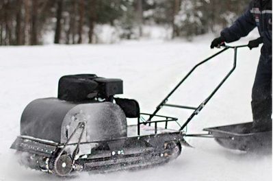 купить Мотобуксировщик ОНЕГО 550 15 л.с. в Москве - фото 