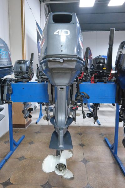 купить 2х-тактный лодочный мотор YAMAHA 40XWS Б/У в Москве - фото 