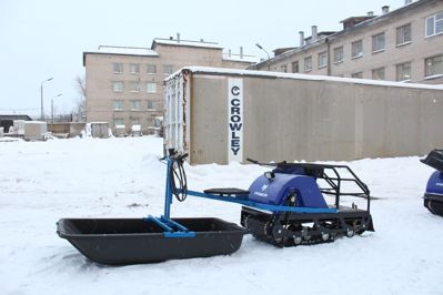 купить Мотобуксировщик POMOR M-500 K9 в Москве - фото 