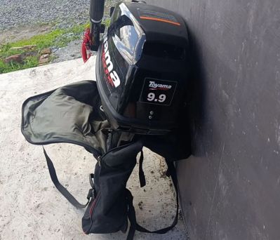 купить 2х-тактный лодочный мотор TOYAMA T9.9BMS Б/У в Москве - фото 