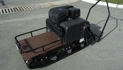 купить Мотобуксировщик ОНЕГО 550 15 л.с. задний привод в Москве - фото 