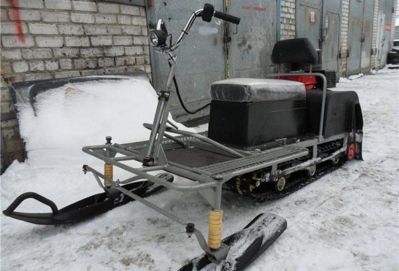 купить Мотобуксировщик РАЗГУЛЯЙ-17 Стандарт с лыжным модулем в Москве - фото 