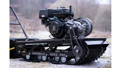 купить Мотобуксировщик SHARMAX SE650 1450 HP18 Ultra в Москве - фото 