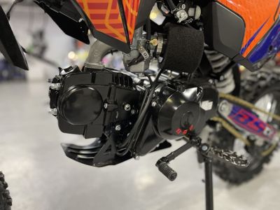 купить Мотоцикл BSE EX Blue Orange Ant 17/14 PITBIKE в Москве - фото 