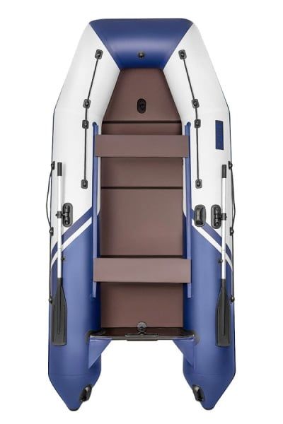Лодка ПВХ БРОНЯ 340 СК Белый - синий в Москве