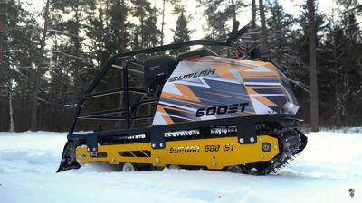 купить Мотобуксировщик БУРЛАК 600 ST 20 л.с. в Москве - фото 