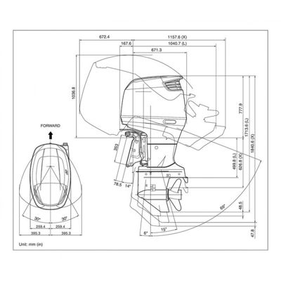 купить 4х-тактный лодочный мотор SUZUKI DF 175 TL в Москве - фото 