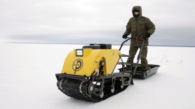 купить Мотобуксировщик РЫБАК PKD. PSD 15 л.с. (длинная база 1430мм) в Москве - фото 