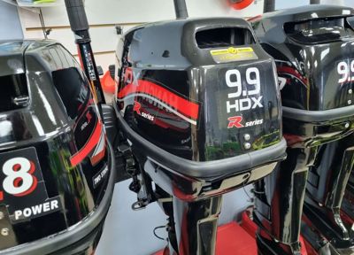 купить 2х-тактный лодочный мотор HDX R SERIES T 9.9 BMS Б/У в Москве - фото 