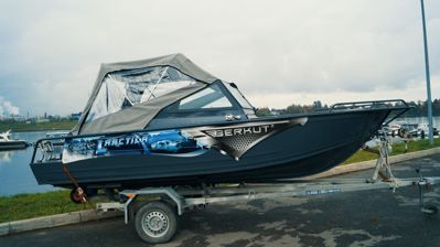 купить Катер-лодка алюминиевая БЕРКУТ L-Arctica в Москве - фото 