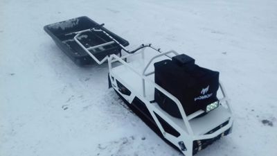 купить Мотобуксировщик POMOR 380 К8 в Москве - фото 