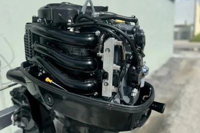 купить 4x-тактный лодочный мотор SUZUKI DF40АTL Б/У в Москве - фото 