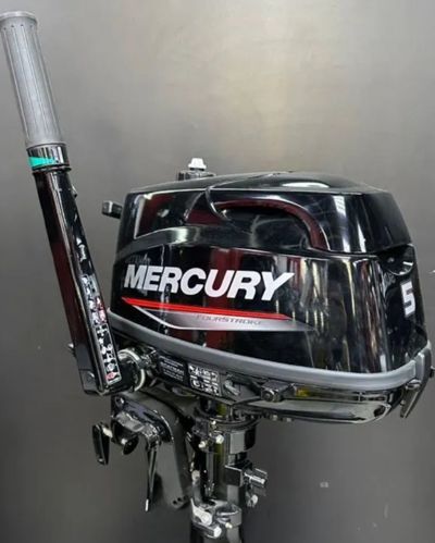 купить 4х-тактный лодочный мотор MERCURY F 5M Б/У в Москве - фото 