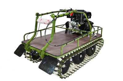 купить Мотобуксировщик KOIRA TR С понижающим редуктором (для болот), всесезонный. 13 л.с. в Москве - фото 