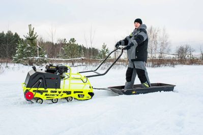 купить Мотобуксировщик БУРЛАК М2 Хозяин-2 15 л.с. в Москве - фото 