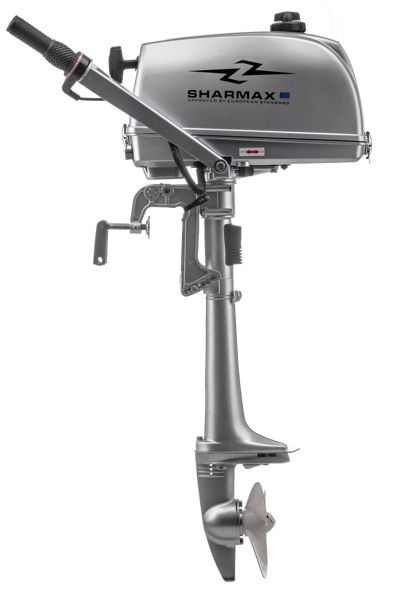 купить 2х-тактный лодочный мотор SHARMAX SM3.5HS (2024) в Москве - фото 