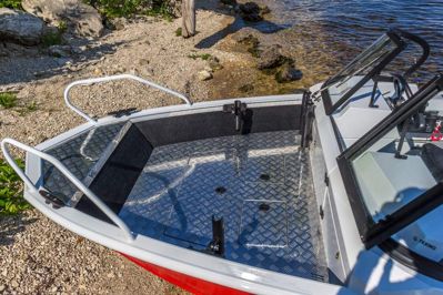 купить Катер-лодка алюминиевая ВОЛЖАНКА 46 Fish в Москве - фото 