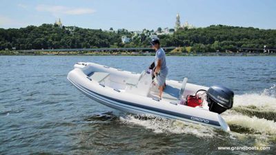 купить Лодка РИБ GRAND SILVER LINE S420N в Москве - фото 