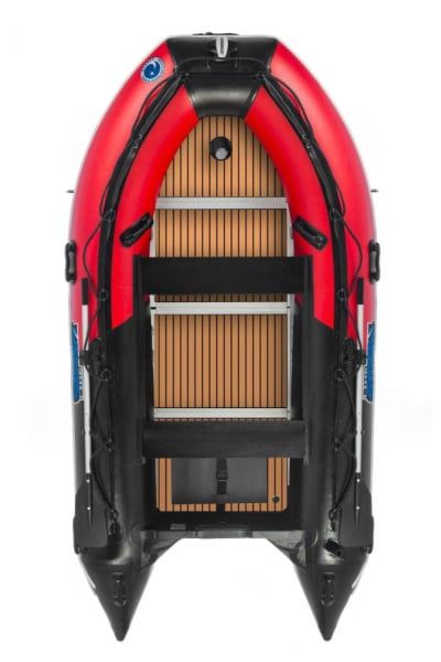 Лодка ПВХ STORMLINE Flexiteek 400 (черно-зеленая/красно-черная) (2024) в Москве