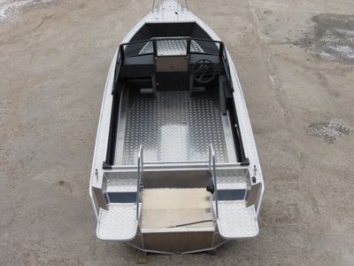 купить Катер-лодка алюминиевая WELLBOAT 53 в Москве - фото 