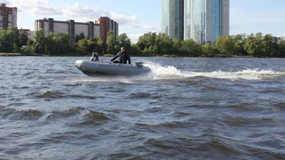 купить Лодка ПВХ РАКЕТА РК-380 Mehler в Москве - фото 