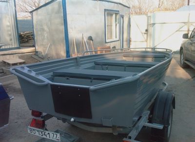 купить Алюминиевая лодка РУСБОТ?36 в Москве - фото 