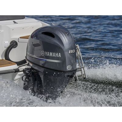 купить 4х-тактный лодочный мотор YAMAHA F80DETX в Москве - фото 