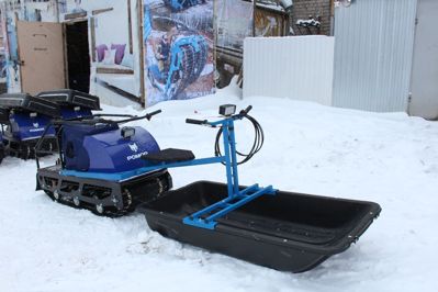 купить Мотобуксировщик POMOR M-500 K9 в Москве - фото 