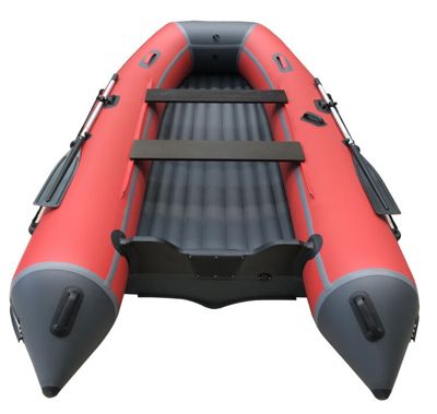 купить Лодка ПВХ ORCA 340 НДНД красный/темно-серый в Москве - фото 
