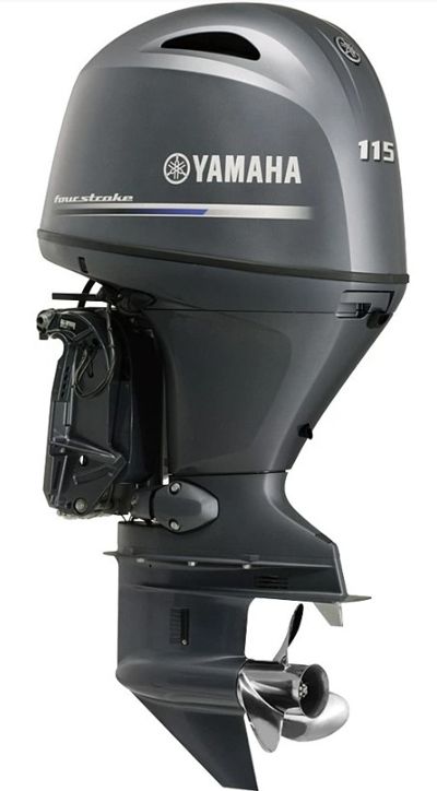 купить 4х-тактный лодочный мотор YAMAHA F115ETL в Москве - фото 