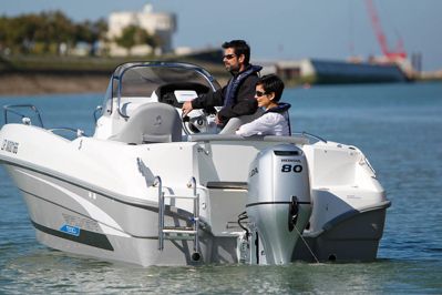 купить 4х-тактный лодочный мотор HONDA BF80 LRTU в Москве - фото 