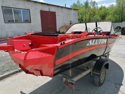 купить Катер-лодка алюминиевая ALUTON 460Fish в Москве - фото 