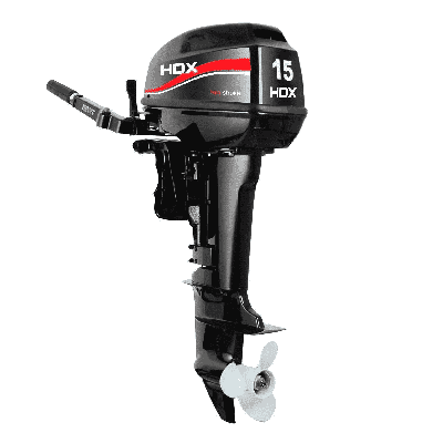 купить 2х-тактный лодочный мотор HDX R SERIES T 15 BMS в Москве - фото 