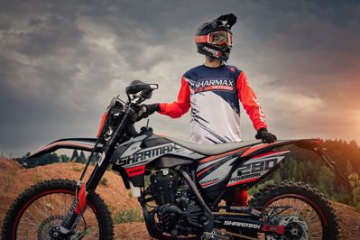 купить Мотоцикл кроссовый эндуро SHARMAX PowerMax 280 PR (2024) в Москве - фото 