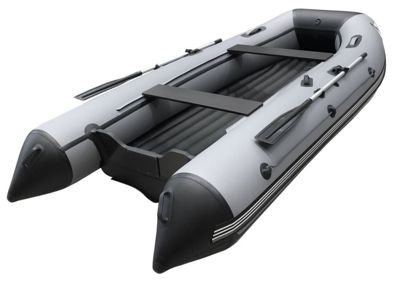 купить Лодка ПВХ ORCA 340 НДНД серый/черный в Москве - фото 