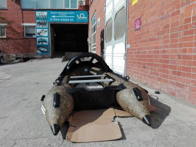 купить Лодка ПВХ STORMLINE Heavy Duty Air Pro 340 (камуфляж) в Москве - фото 