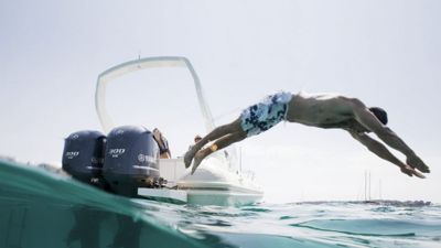 купить 4х-тактный лодочный мотор YAMAHA FL300BETX в Москве - фото 