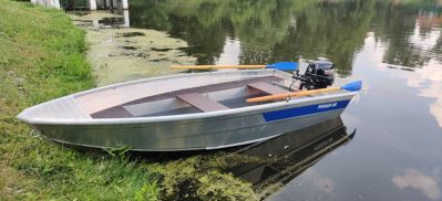 купить Алюминиевая лодка РУСБОТ?36 в Москве - фото 