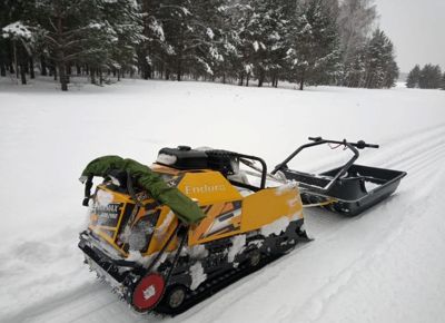 купить Мотобуксировщик SHARMAX S500 1450 HP18 Enduro в Москве - фото 